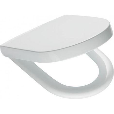 Stilform Soho 1.0 WC-Sitz D-Form mit Absenkautomatik in Weiss (Duroplast) (1/3)