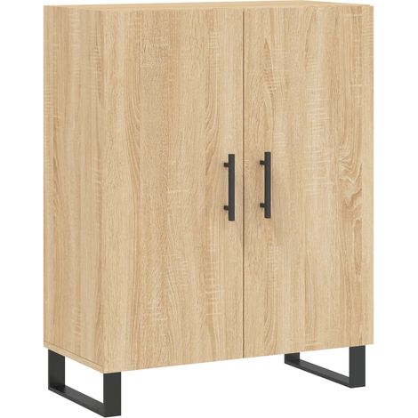 Maison Exclusive - Credenza Rovere Sonoma 69,5x34x90 cm in Legno Multistrato (1/5)