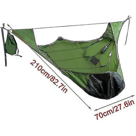 Amaca portatile da campeggio per esterni con zanzariera sospesa (1/4)