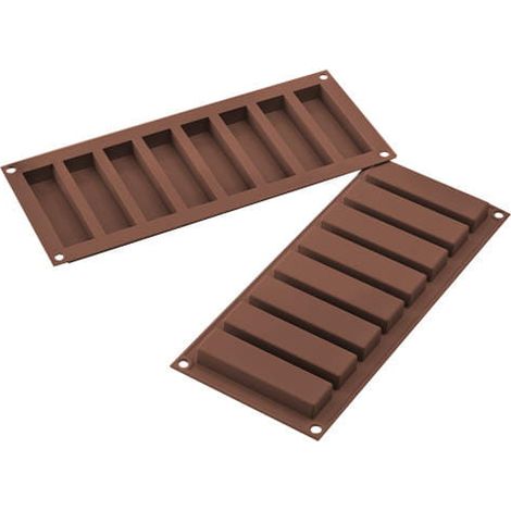 Molde de silicona para mis barritas energéticas Silikomart (1/2)