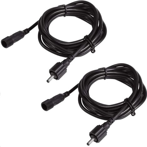 Câble de Rallonge pour Spot LED Extérieur COB - Lampe Jardin Encastrable à Piquer - Lumière Blanc Chaude Étanche IP65 - Éclairage Paysage (1/5)