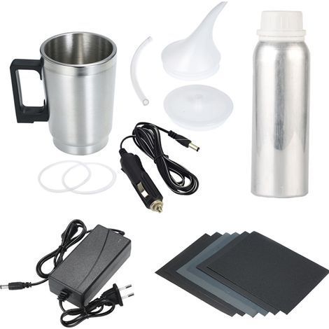 Autres pièces détachées automobiles – Kit de rénovation de phares : Outils de polissage et de nettoyage pour phares jaunis, ondulés et rayés, prise UE (A) (200 ml) – RAPANDA (1/5)