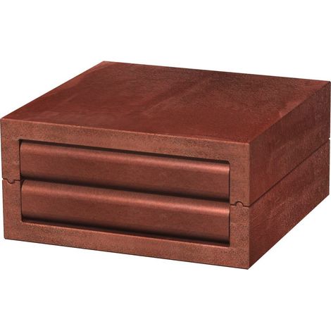 OBO Bettermann Fertigrahmen 200x200x100 Dauerelastischer, geschlossenporiger Schaumstoff rot, 7202660
