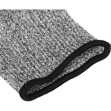 Schnittfester Armschutz Stufe 5 – 45 cm professionelle Sicherheitsmanschette aus hochdruckfestem PE für Gartenarbeit, Kochen und Heimwerken – 1 Paar – schnittfest (1/5)