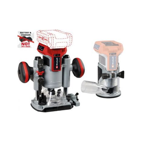 Einhell Professional TP-RO 18 Set Li BL Solo Negro (1/5)