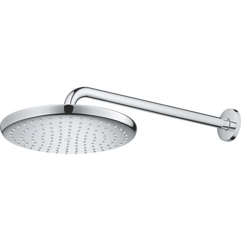 Grohe TEMPESTA 250 Set de douche de tête, 380mm, 1 Jet, Chrome (26668000) (1/4)