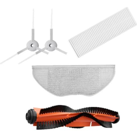 Compatible avec les accessoires pour aspirateur robot et laveur de sols G1 MJSTG1 : brosse rotative principale, filtre HEPA, serpillière. (1/5)