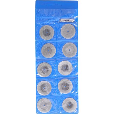 10 pièces disque de coupe diamant mince avec tige ronde meule de ponçage pour bois métal pierre 40mm/1,6 pouces (1/5)