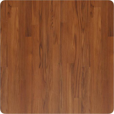 Maison Exclusive - Piano Tavolo Quadrato Marrone Scuro 70x70x1,5cm Rovere Trattato (1/4)