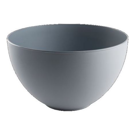Insalatiera Ciotola in Plastica Dorotea Grigio 14 cm Belli e Forti