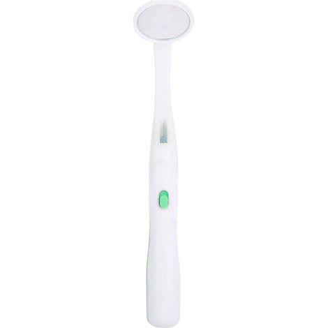 Kit miroir buccal LED vert pour examen dentaire professionnel, outil de soin dentaire lumineux. (1/5)