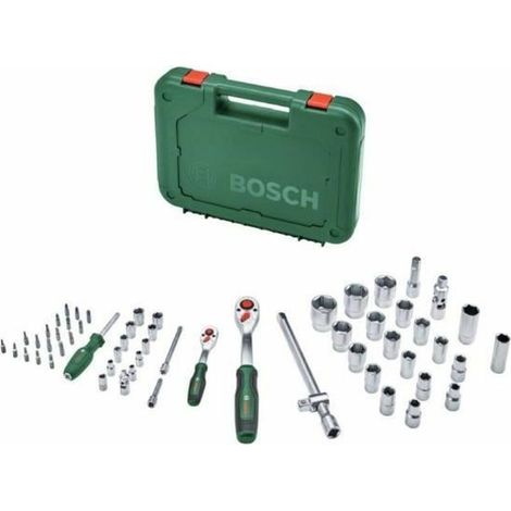 Bosch - Set di bussole a cricchetto da 57 pezzi 1600A02Z9G (1/5)