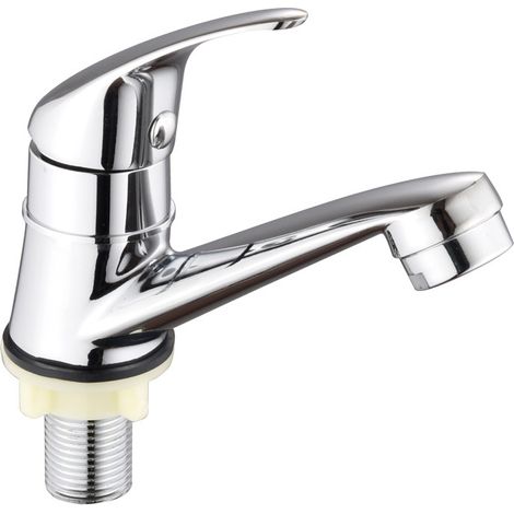 Einzelner Kaltwasserhahn für Waschbecken, einzelner Kaltwasserhahn für Badezimmer, einzelner Kaltwasserhahn für Unterbauspüle
