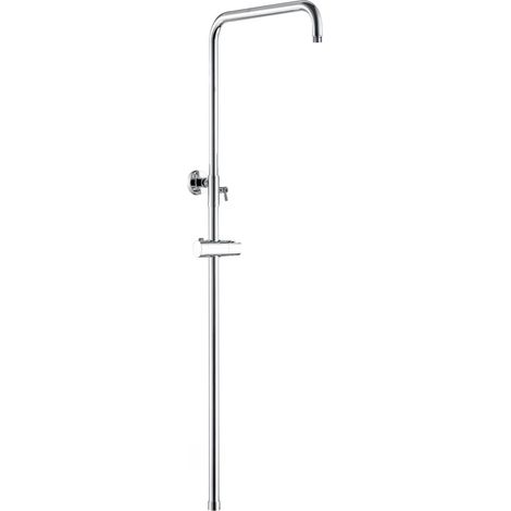 Alcachofa de mano cromado 120 cm redondo para ducha de Valaz (1/2)