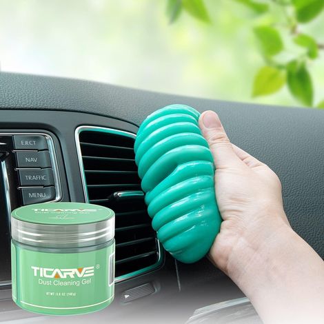 Gel nettoyant universel pour voiture, clavier, ordinateur, intérieur, poussière, miettes (1/5)