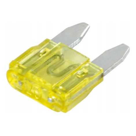 Fusible de cuchilla MINI 20A para motocicleta, scooter, quad, ATV y coche.
