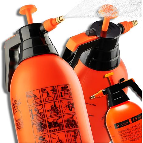 Pulvérisateur à main haute pression pour jardin et voiture, puissant, 2 L (1/5)