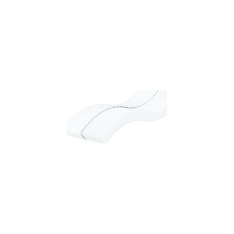 Matelas en mousse blanc 100x220 dureté H2 H3