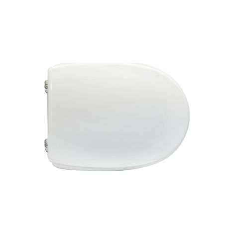 SIÈGE DE WC POUR SIMAS VASO PRIMAVERA FORMA 4 Dimensions : Blanc - Charnières à boucle