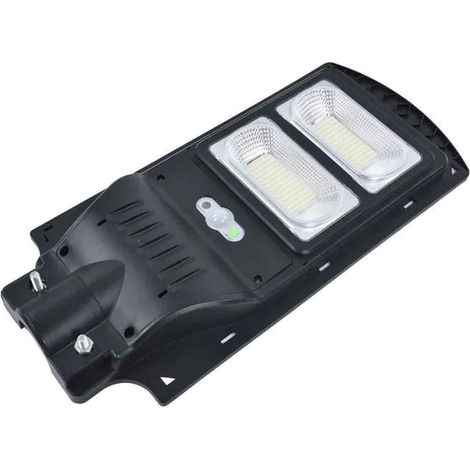 Lampadaire solaire LED - - 500W - 234 LED - Détection de mouvement - Énergie solaire (1/5)