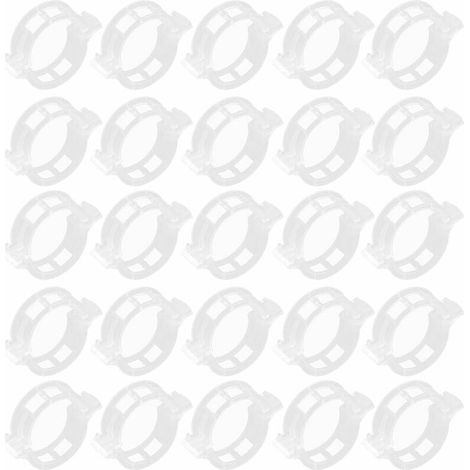 100pcs Collier Lien Pour Ligature Clips de Fixation pour Tomates Vigne de Poivre Concombre (1/5)
