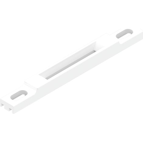 La Croisee Ds – Gâche alu pour crémone – Dimensions 90 mm x 10 mm – Entraînement 70 mm – Fixation par vis non fournies