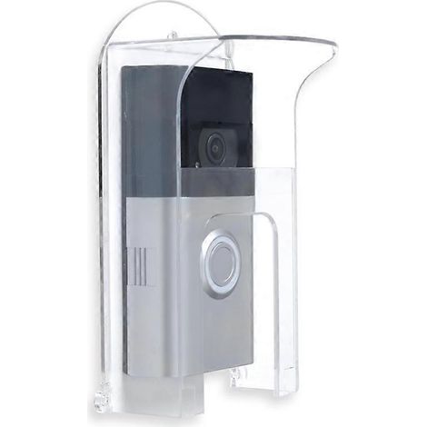 Protection anti-pluie en plastique compatible avec les sonnettes Ring - Écran de protection étanche pour sonnette vidéo (1/5)