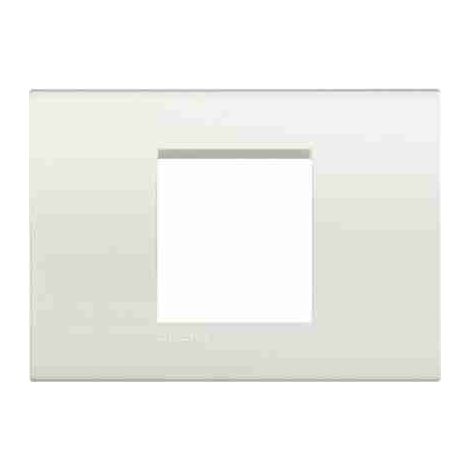 BTILNA4819BI Plaque carrée Livinglight 2 modules centrés