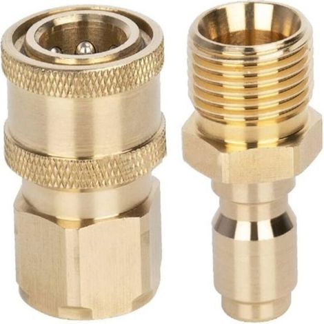Kit d'adaptateurs pour nettoyeur haute pression M22 pour nettoyeur haute pression - Kit de raccordement rapide (1/5)