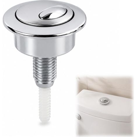 Bouton de chasse d'eau, compatible avec le modèle Siamp Optima 49(38 mm à 42 mm), facile à installer, équipé d'un dispositif d'économie d'eau (1/5)