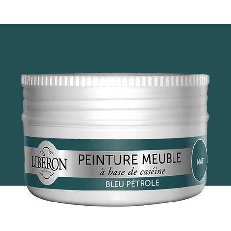 Testeur Peinture meuble à base de Caséine LIBERON Bleu Pétrole 0,075 L (1/4)
