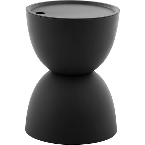 Fusion Couchtisch mit Stauraum, schwarz