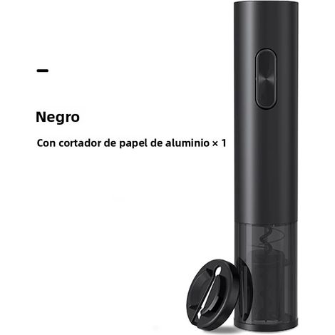 Ouvre-porte électrique Black1 avec coupe-film et tournevis pour bouteilles de vin, accessoires de cuisine automatiques intelligents, application pour la maison (1/5)