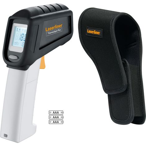 Laserliner Infrarot-Temperaturmessgerät Berührungslos ThermoSpot Plus mit Laser (1/10)