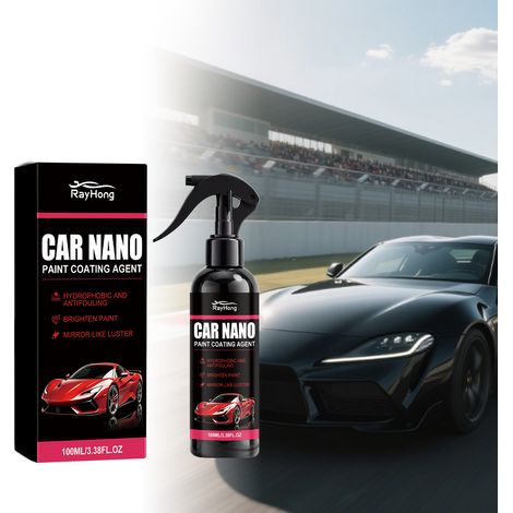 Nano-Beschichtungsmittel für Fahrzeuge, Nano-Reinigung, Lackaufbereitung und -aufhellung, praktische tägliche Pflege – 100 ml -- DE (1/5)
