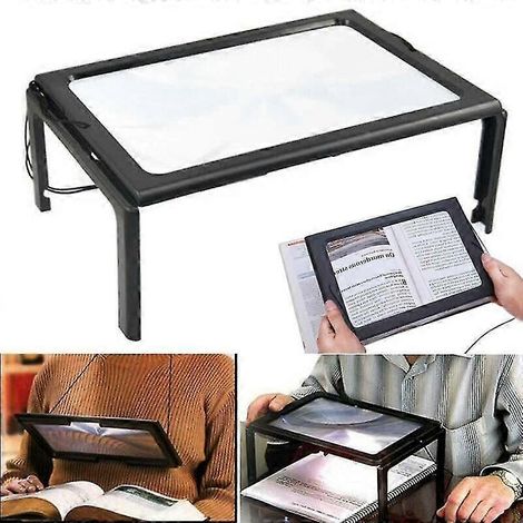 Lunette Loupe Mains Libres avec LED Éclairage pour Lecture Précise, Verre Grossissant de Précision, Usage Domicile, Sans Mains, Recherche de Détails (1/5)
