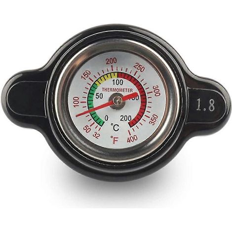 Bouchon de radiateur haute pression avec manomètre, 1,8 bar (25,6 psi) (1/5)