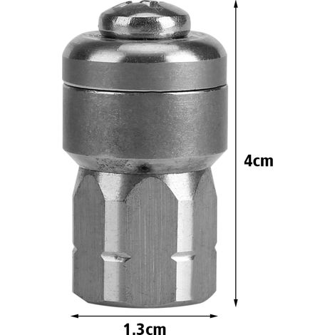 Accessoire de nettoyage de canalisation pour nettoyeur haute pression, buse rotative femelle 1/4 BSP en acier inoxydable (1/5)