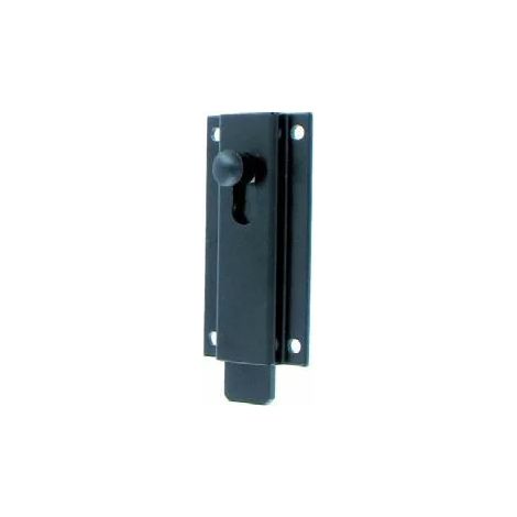 TARGETTE ALU NOIR DROITE 120MM