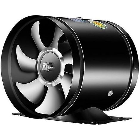Tuyau ventilateur d'extraction métal 20W – Ventilateur à flux axial silencieux – Pour salles de bains et cuisines – évacuation air vicié (1/3)