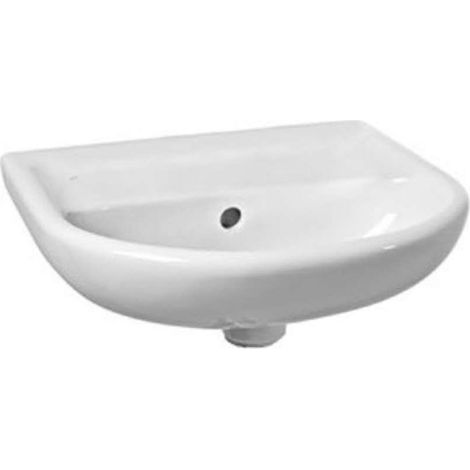 Jika Lyra plus - Lavabo 40x31 cm, con rebosadero, blanco H8153810001091 (1/3)