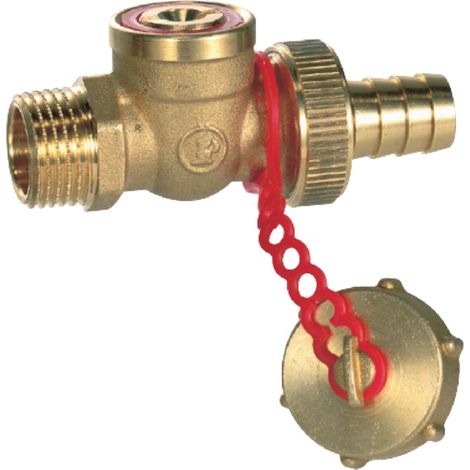 Giacomini – Robinet à boisseau sphérique 1/2" – Raccord mâle en laiton UNI EN 12165 CW617N – Température de fonctionnement -20°C à 90°C – Pression 10 bar (1/4)