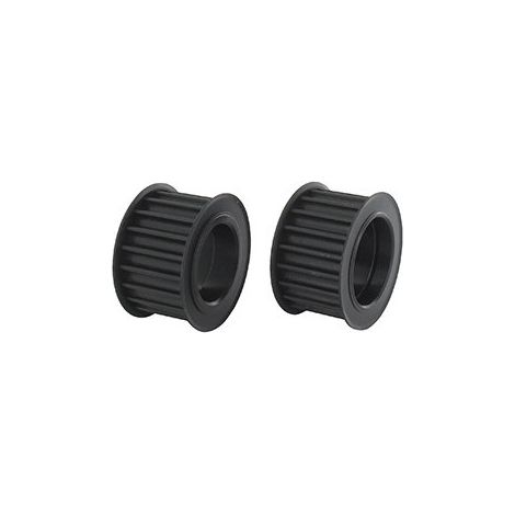 Polea dentada de 20 dientes para Castelgarden modelo TC122 y Stiga - H: 31mm, ø exterior: 55mm, ø interior: 31/35mm. Reemplaza original: 25601