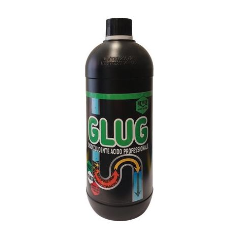 DISGORGANTE ACIDO GLUG - LT 1- 12 pezzi