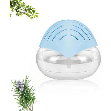 Purificateur d'air ambiant jusqu'à 60 m², filtre à air, purificateur d'air et humidificateur 2 en 1, purificateur d'air pour chambre à fumer, moins de 40 dB (bleu ciel) (1/5)