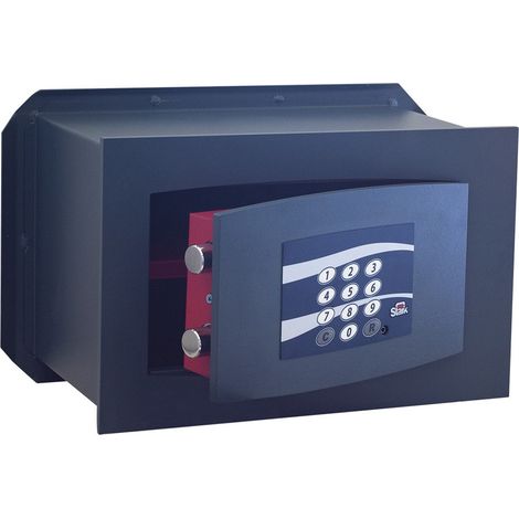 Cassaforte da Incasso Elettronica a Muro Combinazione Digitale Stark Banconote  Misura: 31x21x15 cm