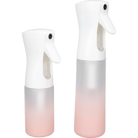 Flacon pulvérisateur vide 2 pièces rechargeable 360° brumisateur fin pour plantes cheveux 300ml 200ml lot (1/5)