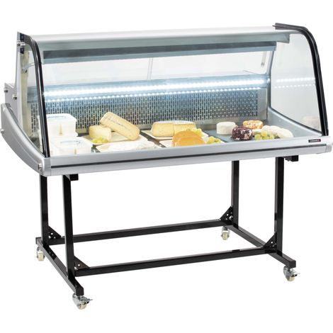 Vitrine Réfrigérée De Marché 256l Sur Chariot - Casselin
