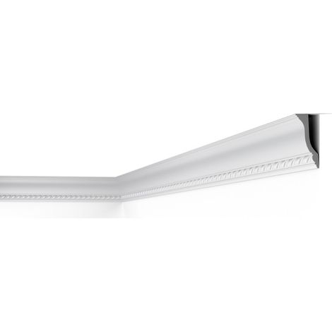 E13 DECOFLAIR Moulure de plafond Polystyrène expansé 95 x 45 x 2000 - 1 pièce (1/5)