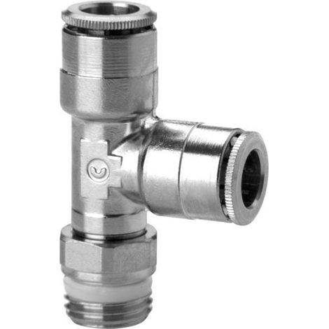 Racor de inserci贸n T CAMOZZI S6440818 (1/2)